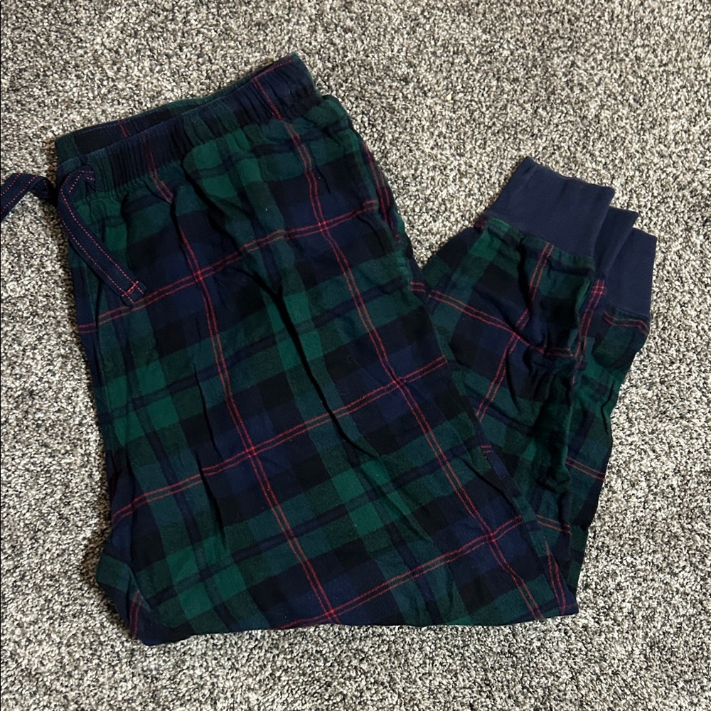 Old Navy Plaid Pajama Pants - Green and Blue